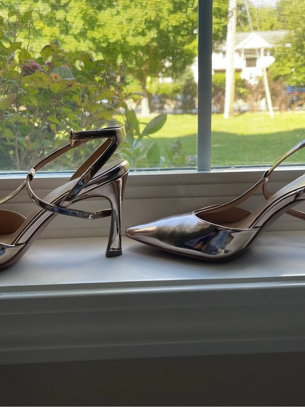 Naturalizer Astrid T-Strap Pointed Toe Dress Pumps – Rose Gold – Size 8.5 – NWT